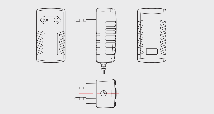 直插式充電器